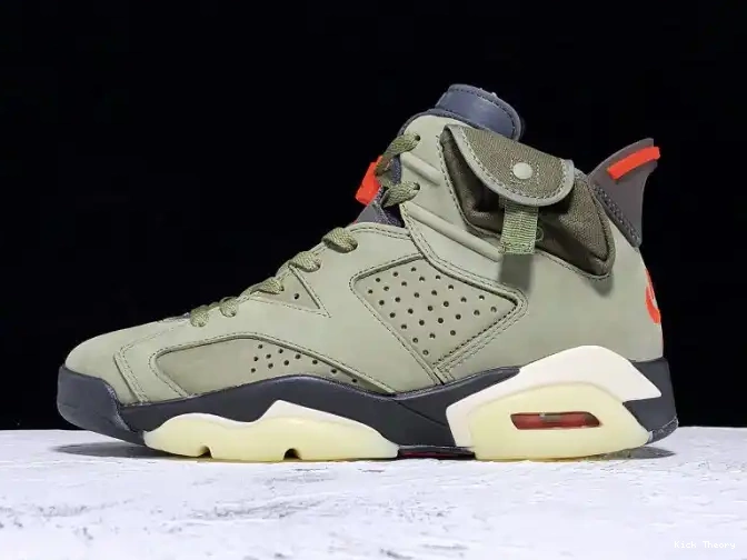 Kicktheory Air Travis Jordan x CN1084-200 Medium Olive 6 Scott 0523